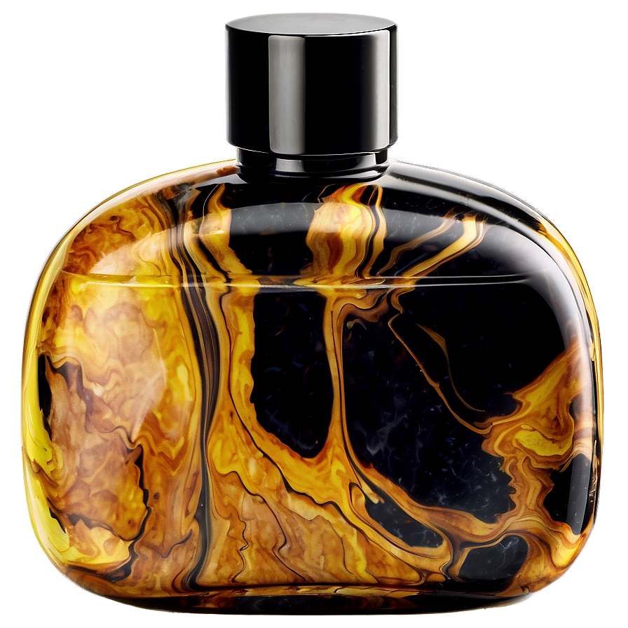 Perfume Bottle With Marble Effect Png 06212024 PNG Image