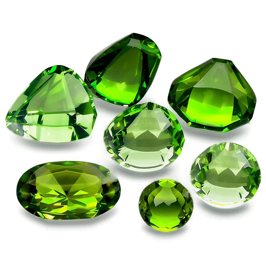 Peridot Healing Crystals Png Qcp96 PNG Image