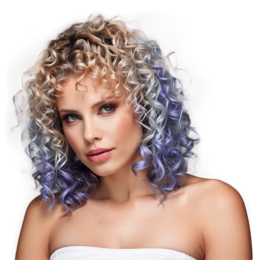 Perm Hair Coloring Ideas Png Hnu58 PNG Image