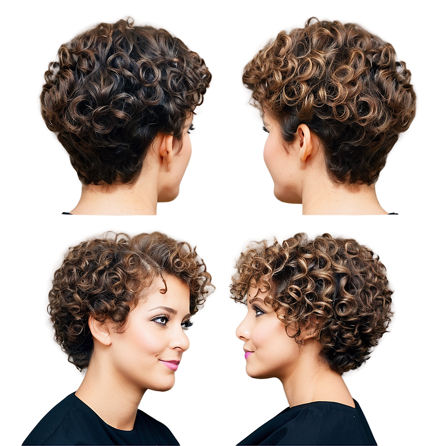 Perm Haircut Integration Png 25 PNG Image