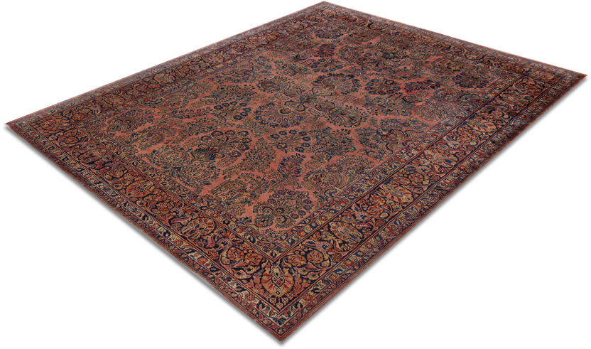 Persian Carpet Elegant Design PNG Image