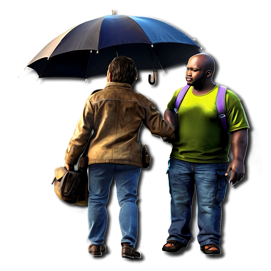 Person With Umbrella Png Xov21 PNG Image