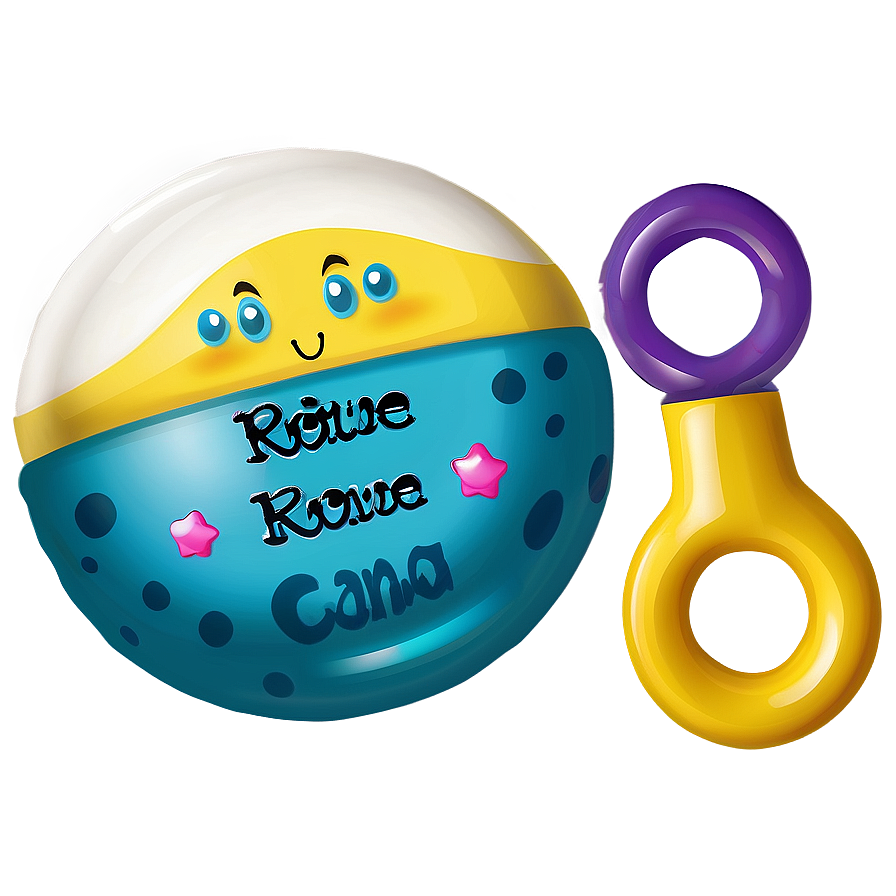 Personalized Baby Rattle Png Tju PNG Image