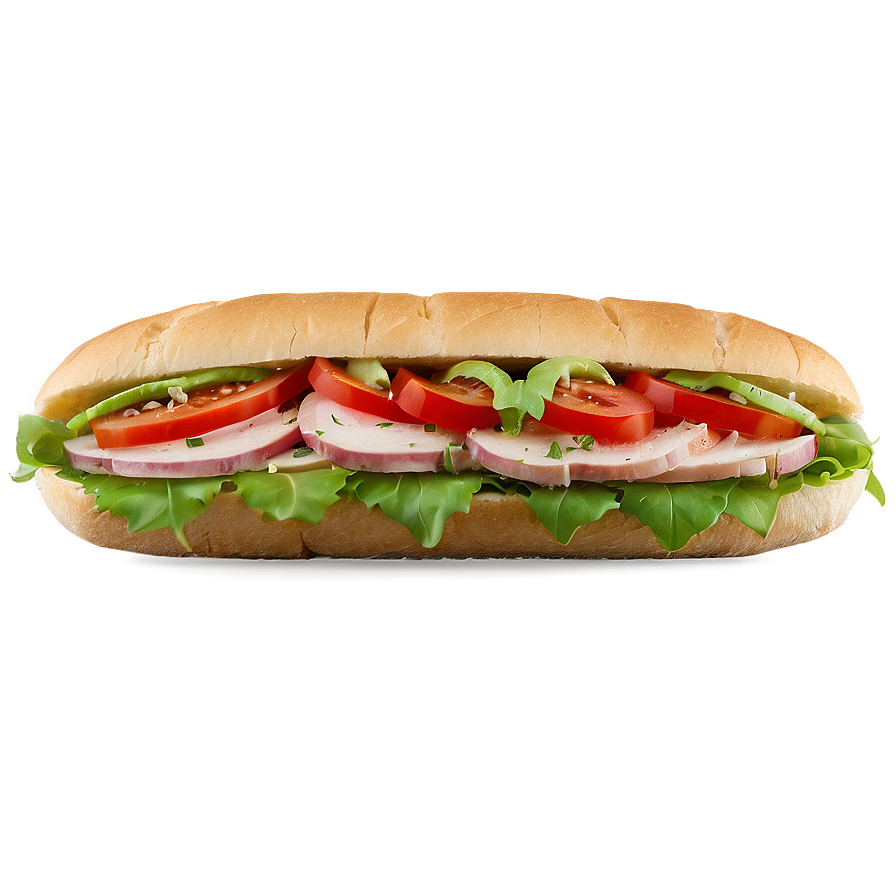 Pesto Sub Sandwich Png Gbv PNG Image