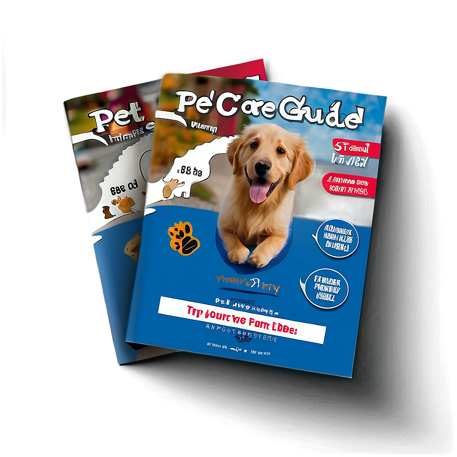 Pet Care Guide Magazine Png 05232024 PNG Image