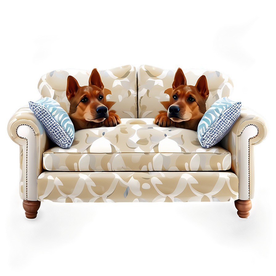 Pet-friendly Couch Design Png 05252024 PNG Image