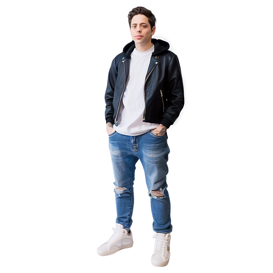 Pete Davidson In Jeans Png Msl PNG Image