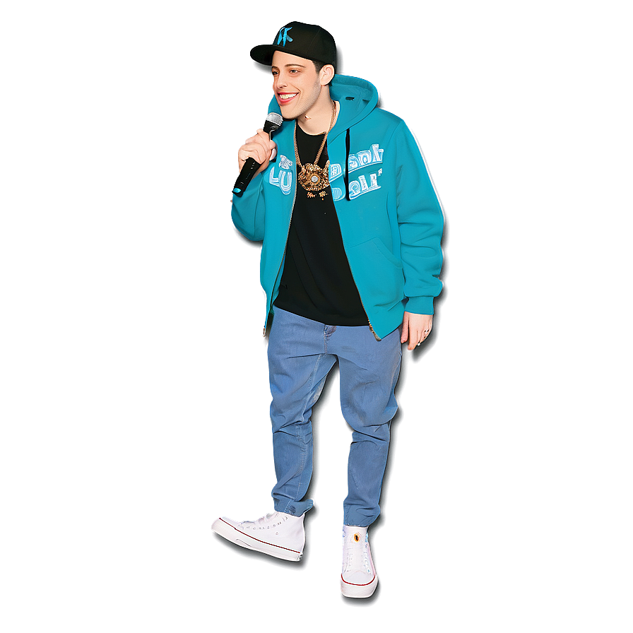 Pete Davidson On Stage Png Lur PNG Image