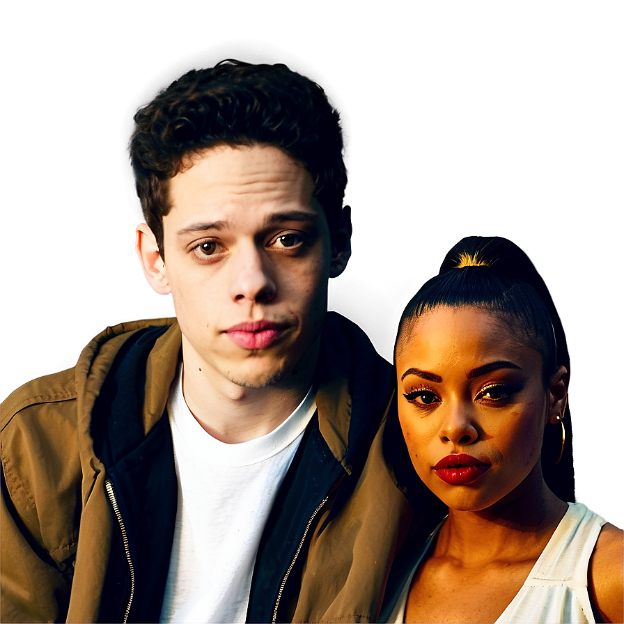 Pete Davidson With Celebrities Png 68 PNG Image