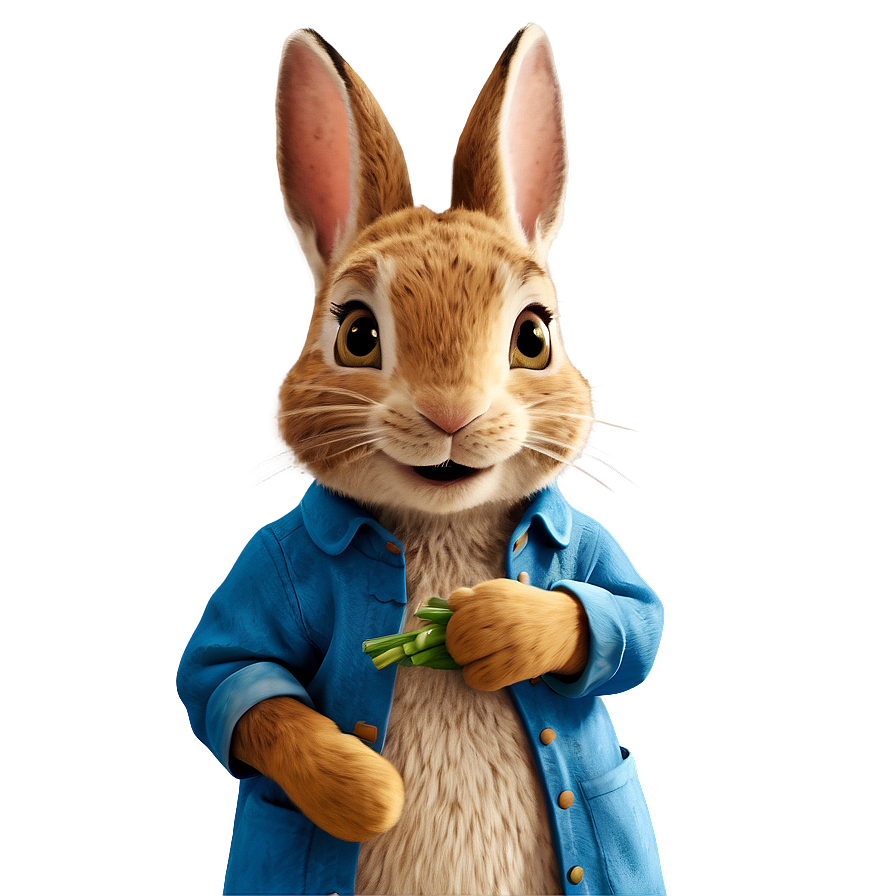 Peter Rabbit And The Big Fish Png Fyh13 PNG Image