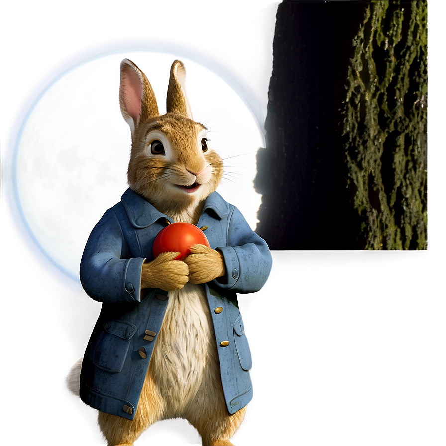 Peter Rabbit In The Moonlight Png 33 PNG Image