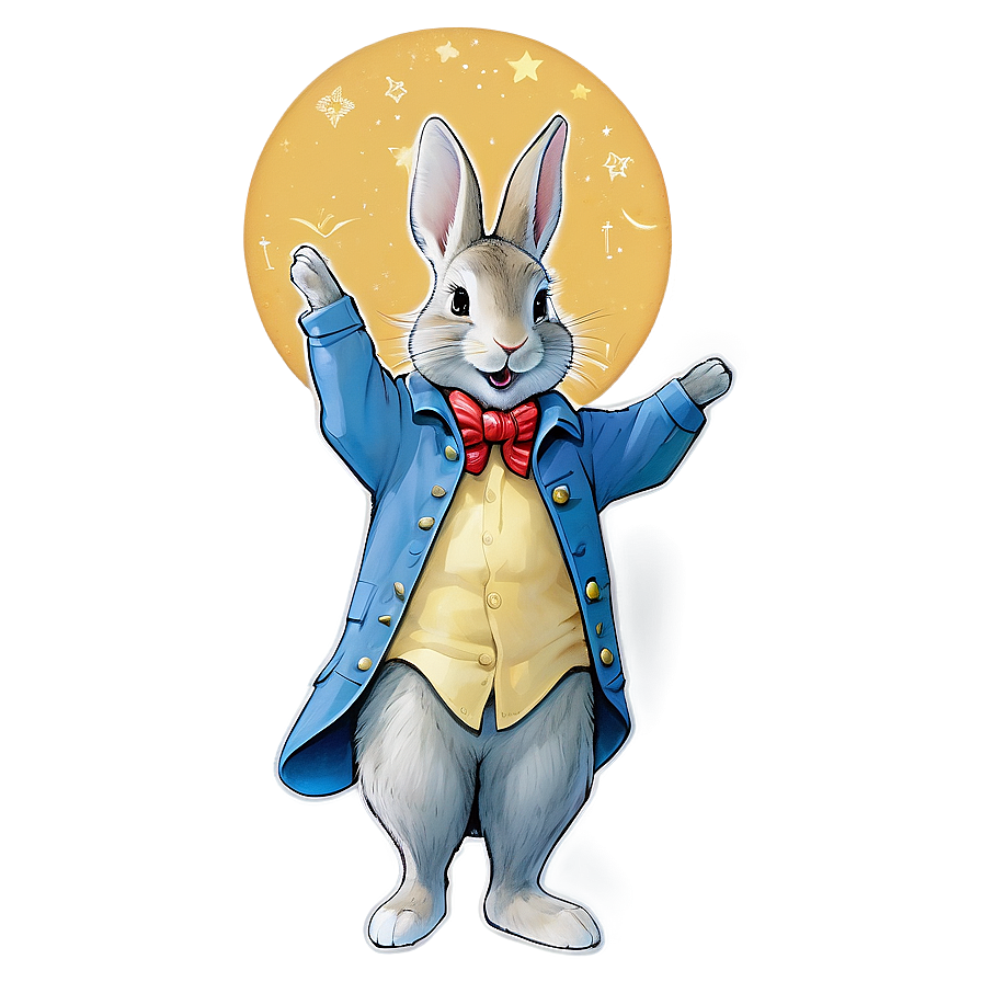 Peter Rabbit Under The Stars Png Gqa PNG Image