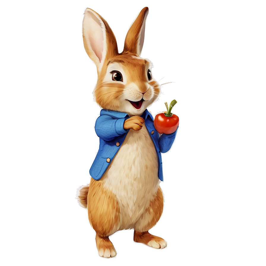 Peter Rabbit Vegetable Theft Png Sqc27 PNG Image