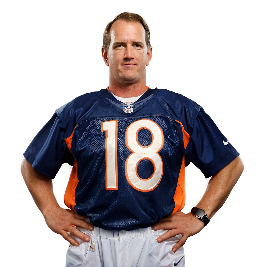 Peyton Manning Leadership Pose Png 06252024 PNG Image