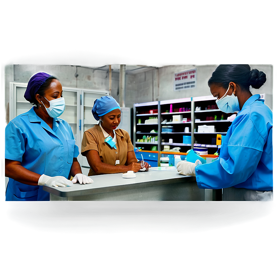 Pharmaceutical Workers Png Irf2 PNG Image