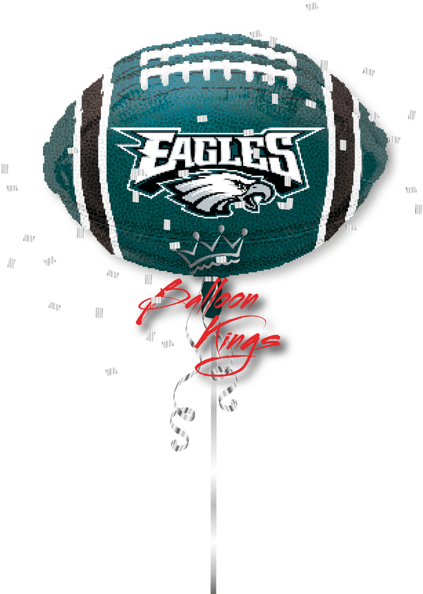 Philadelphia Eagles Football Balloon PNG Image