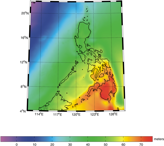 Philippines_ Heat_ Map_ Geographical_ Analysis PNG Image