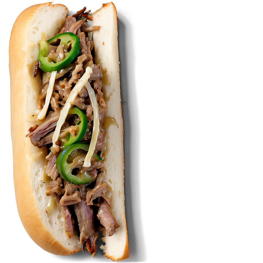 Philly Cheesesteak Sandwich Png Phf87 PNG Image