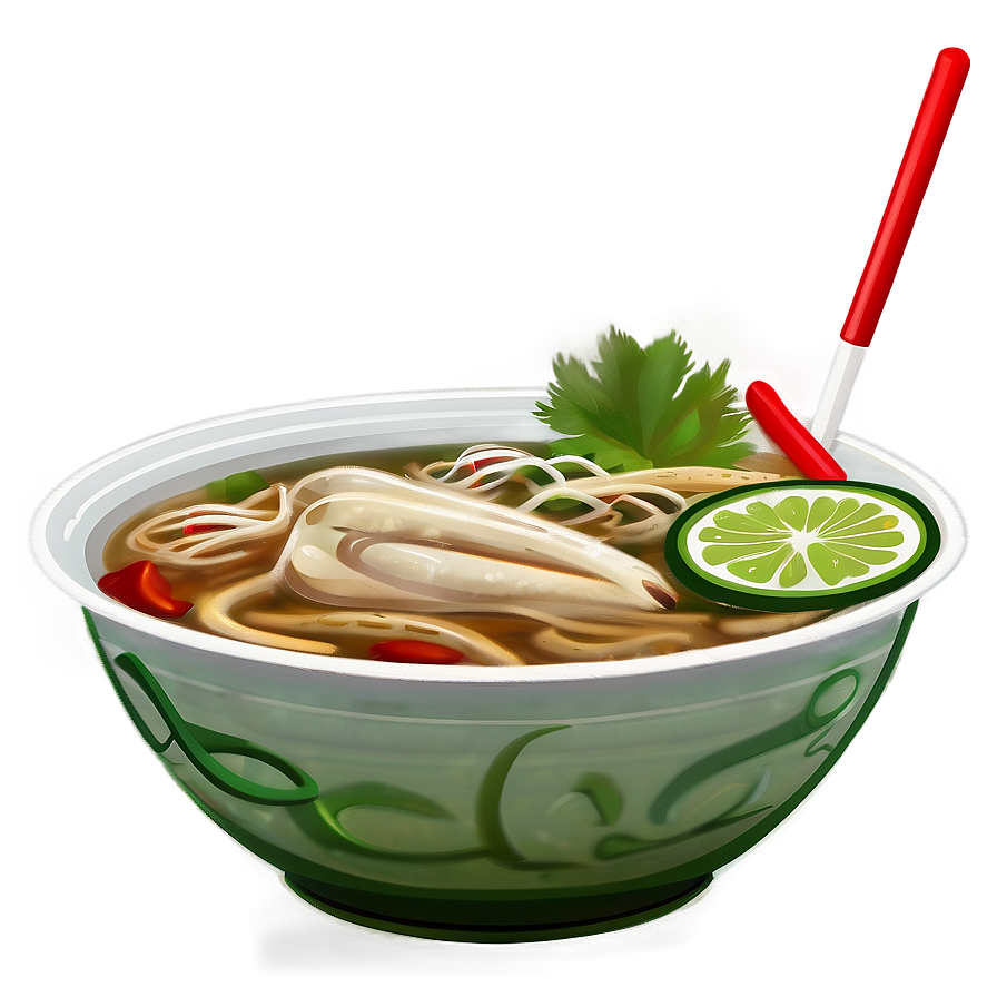 Pho Noodle Soup Png 05242024 PNG Image