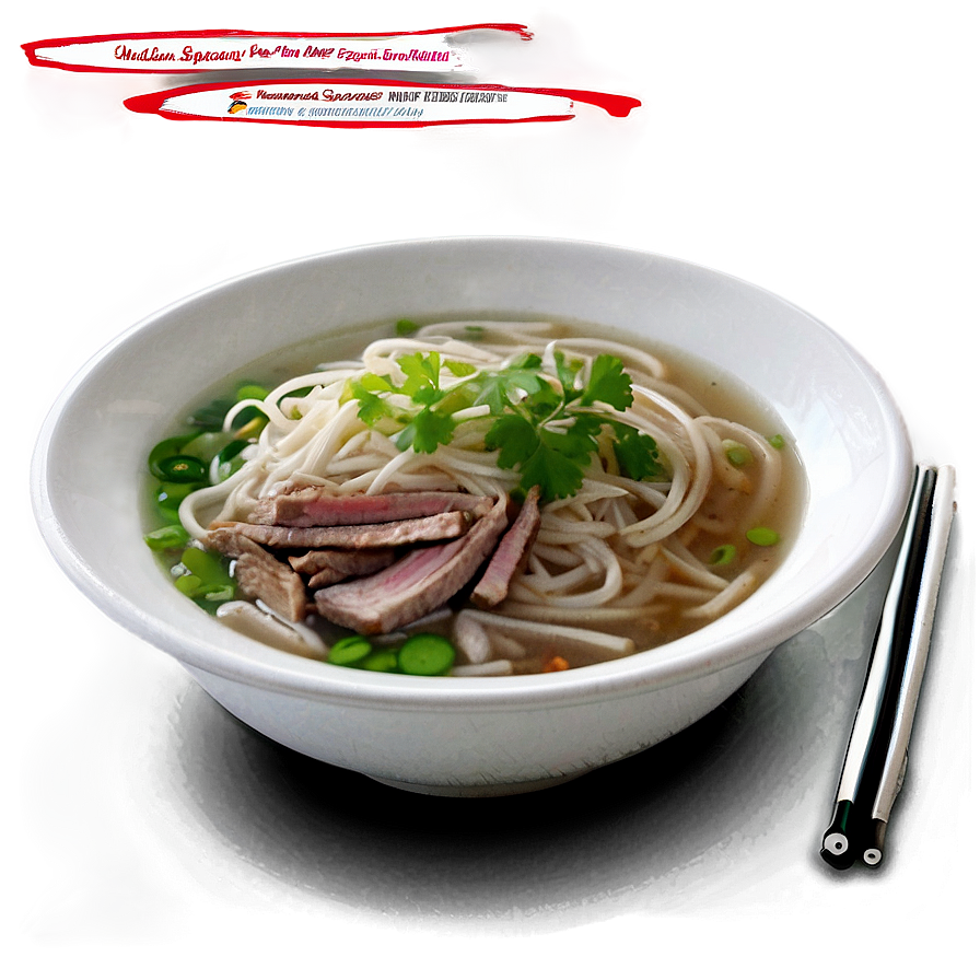 Pho Restaurant Special Png Rmn PNG Image