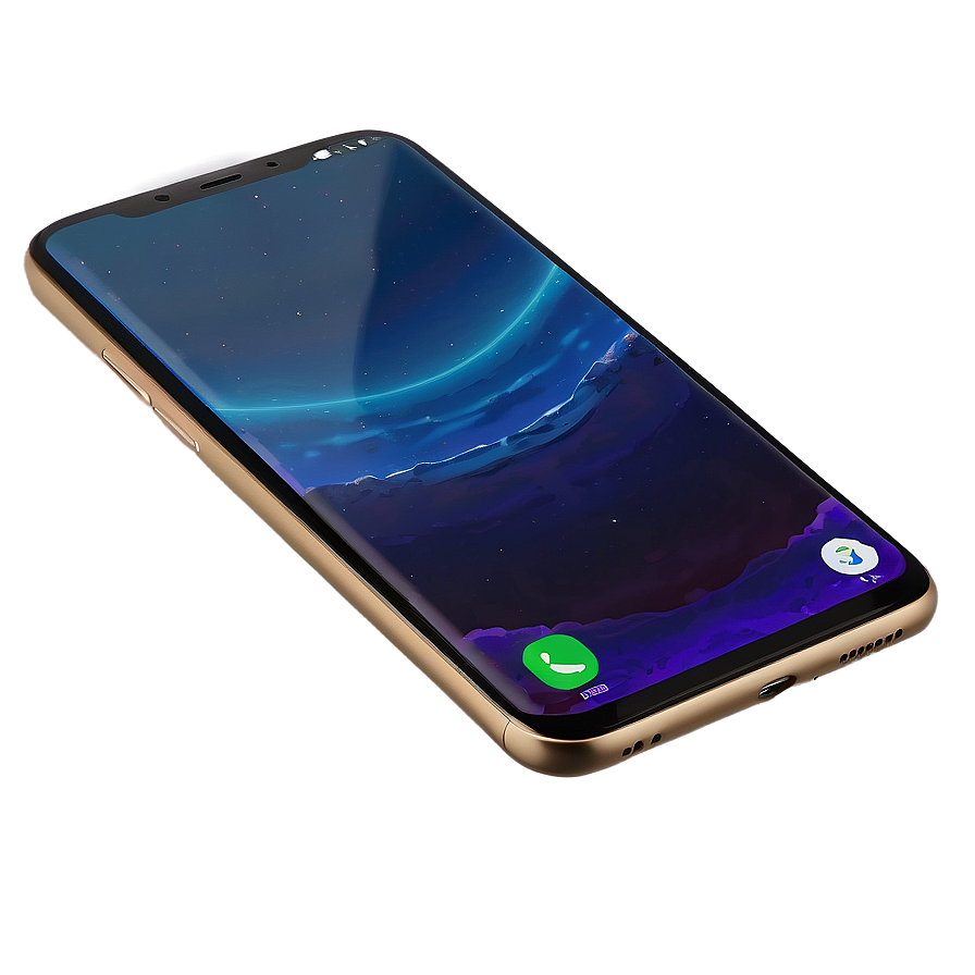 Phone With Bezel-less Display Png Nbf75 PNG Image