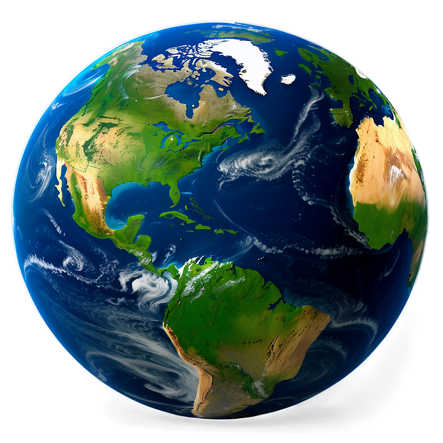 Photorealistic 3d Earth Png Mwt PNG Image