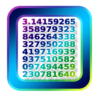 Pi Digits Icon PNG Image