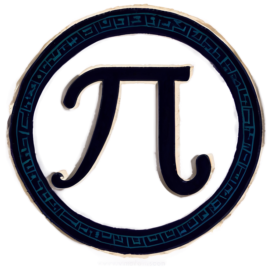 Pi In Ancient Script Style Png Fqx89 PNG Image