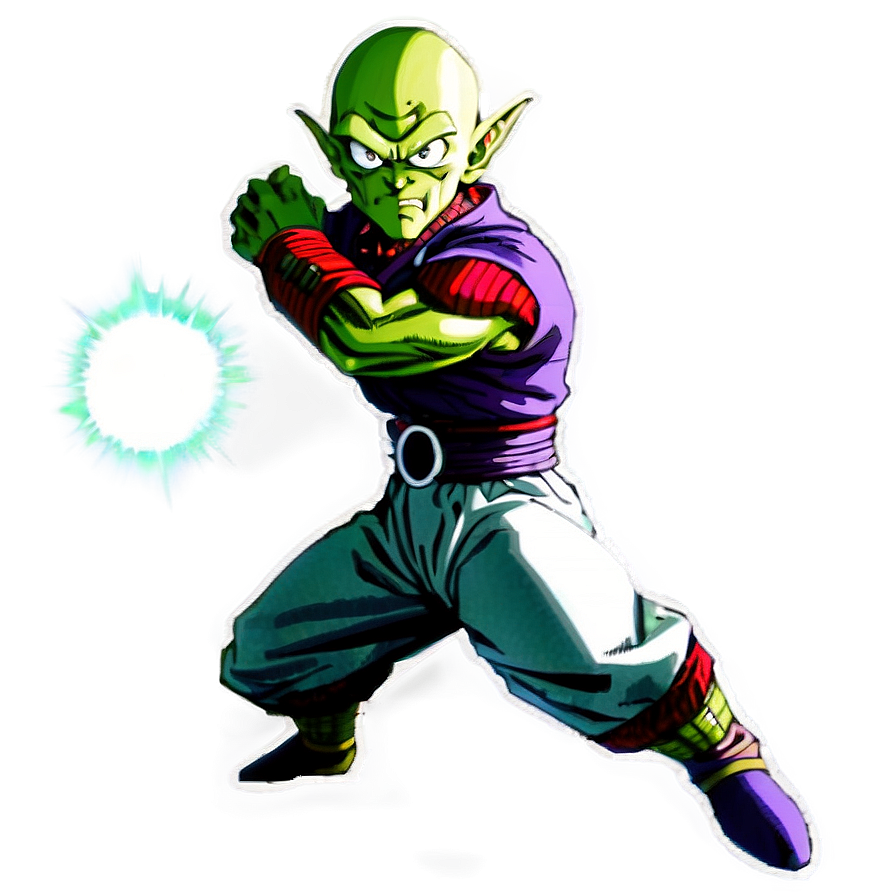 Piccolo Special Beam Cannon Png Met63 PNG Image