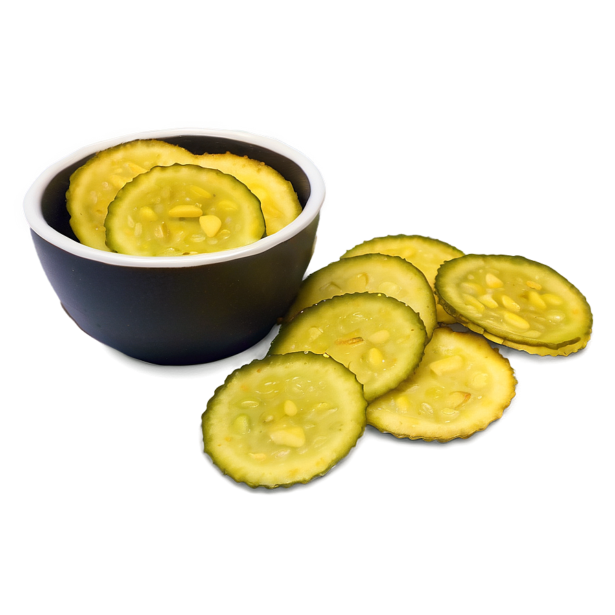 Pickle Chips Snack Png 49 PNG Image