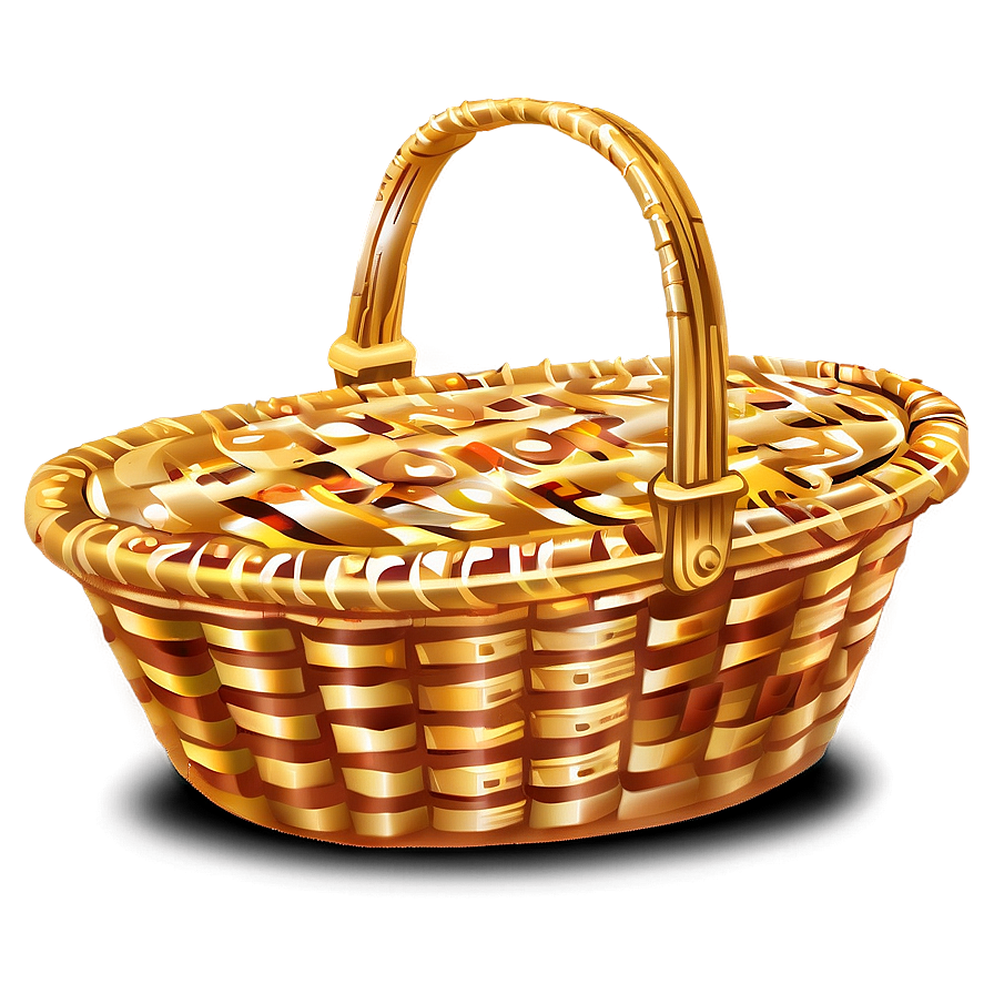 Picnic Basket C PNG Image