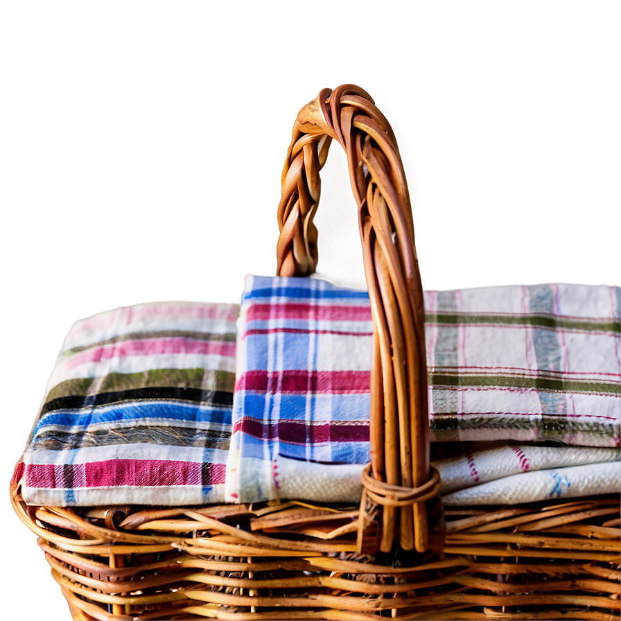 Picnic Basket Napkin Png Cyh3 PNG Image