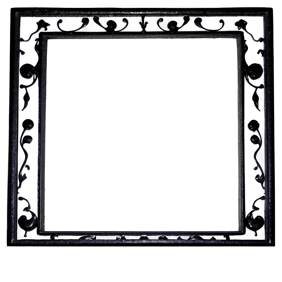 Picture Black Frame Png 11 PNG Image