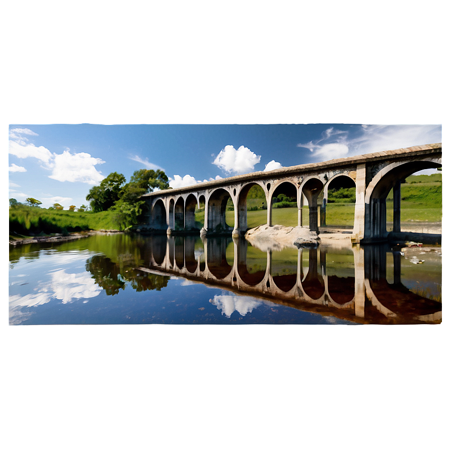 Picturesque Canal Bridge Png 05242024 PNG Image