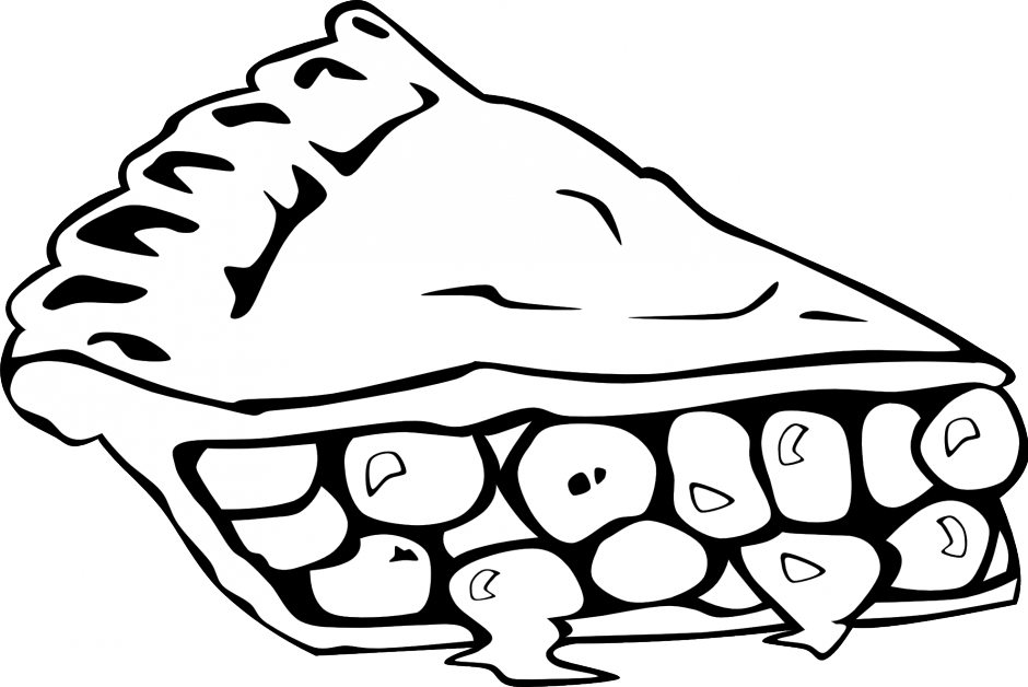 Pie Slice Comic Style Illustration PNG Image