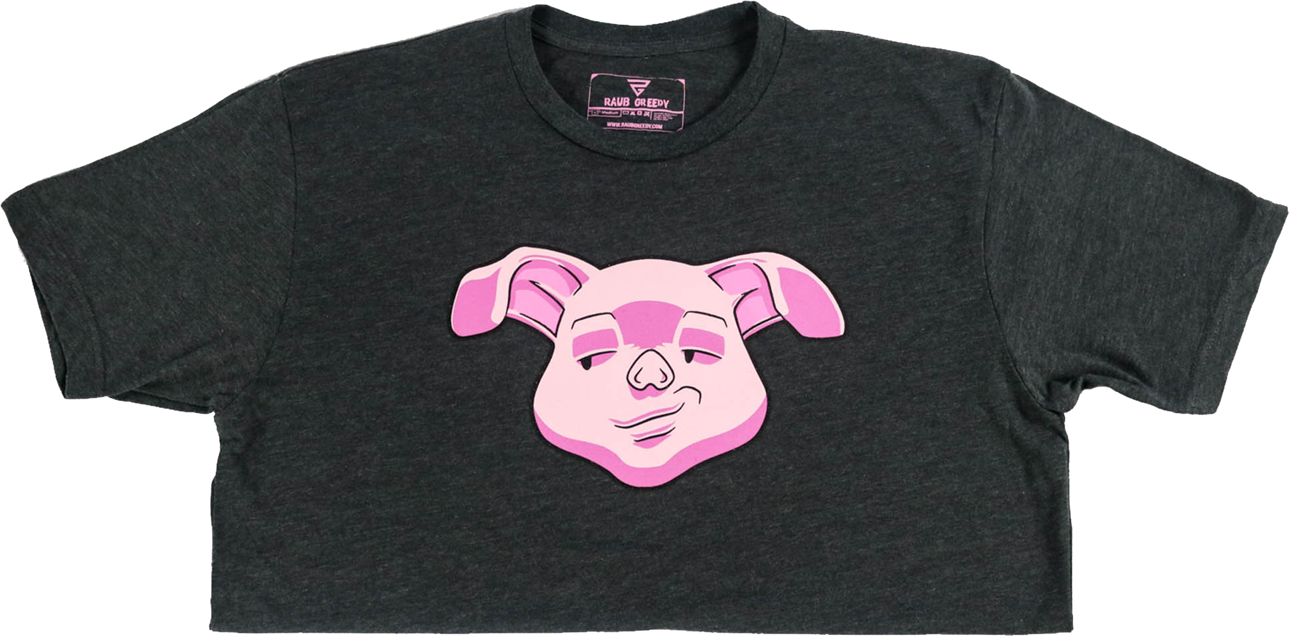 Pig Face T Shirt Graphic PNG Image