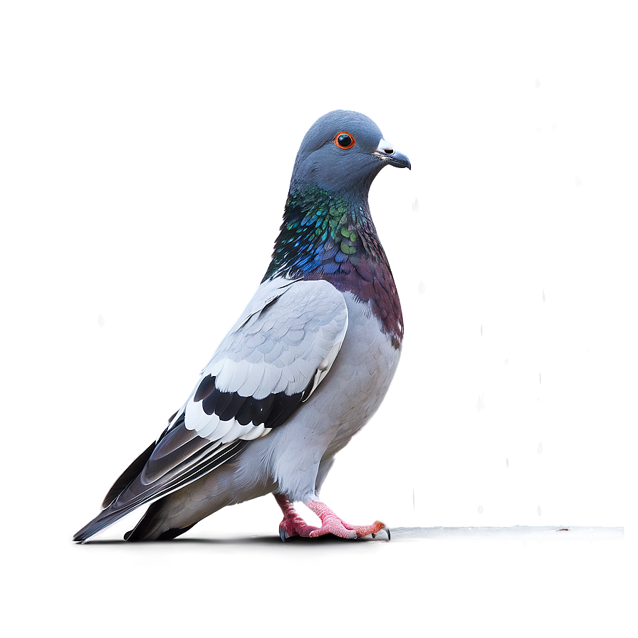 Pigeon In Rain Png 35 PNG Image