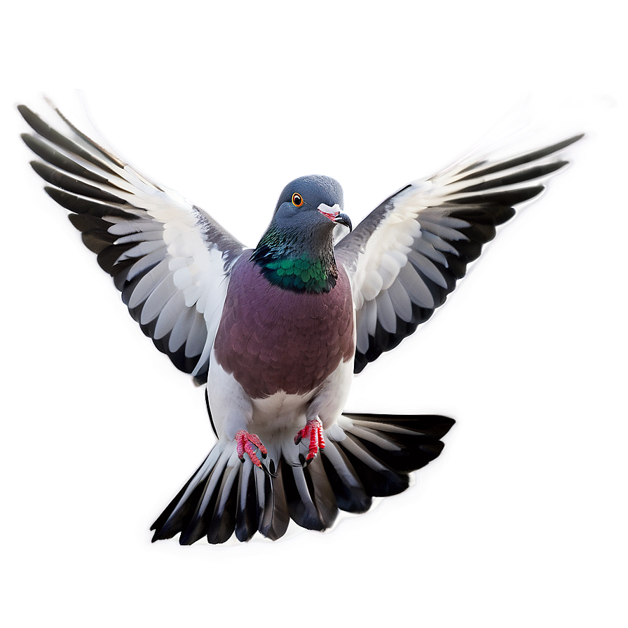 Pigeon Landing Png Ueb97 PNG Image