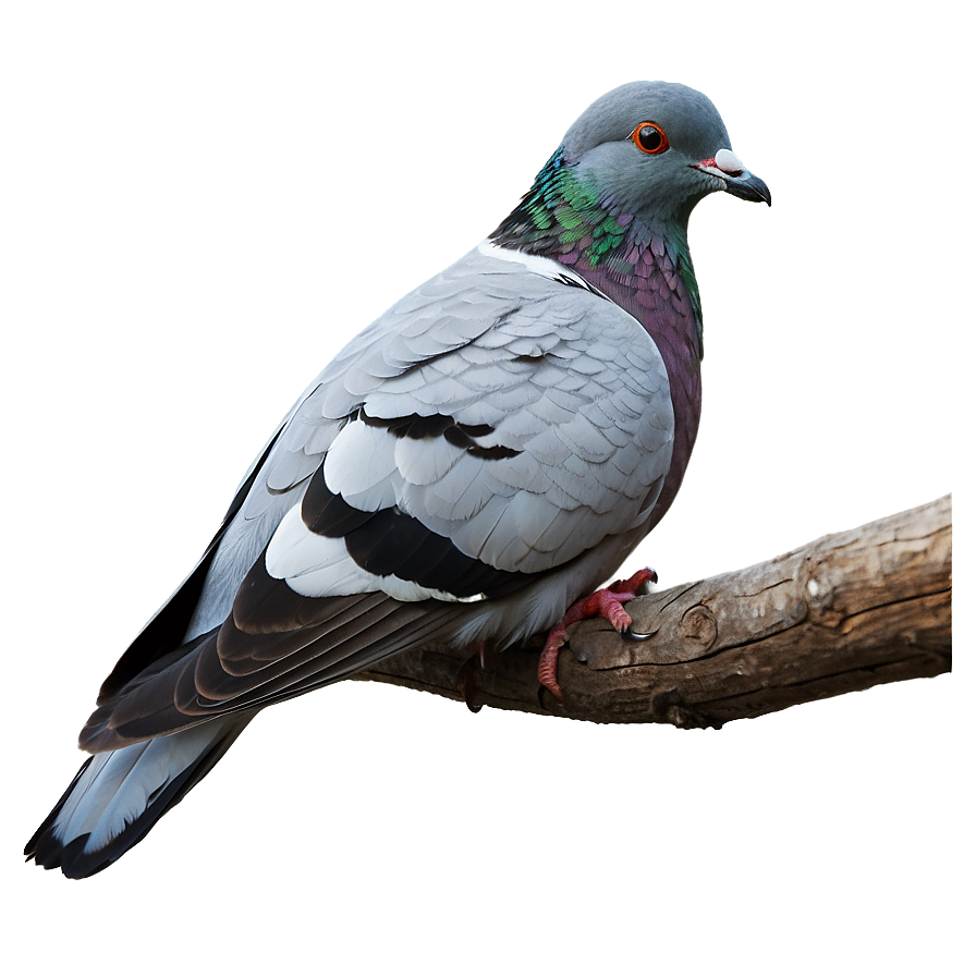 Pigeon On Branch Png Eum PNG Image