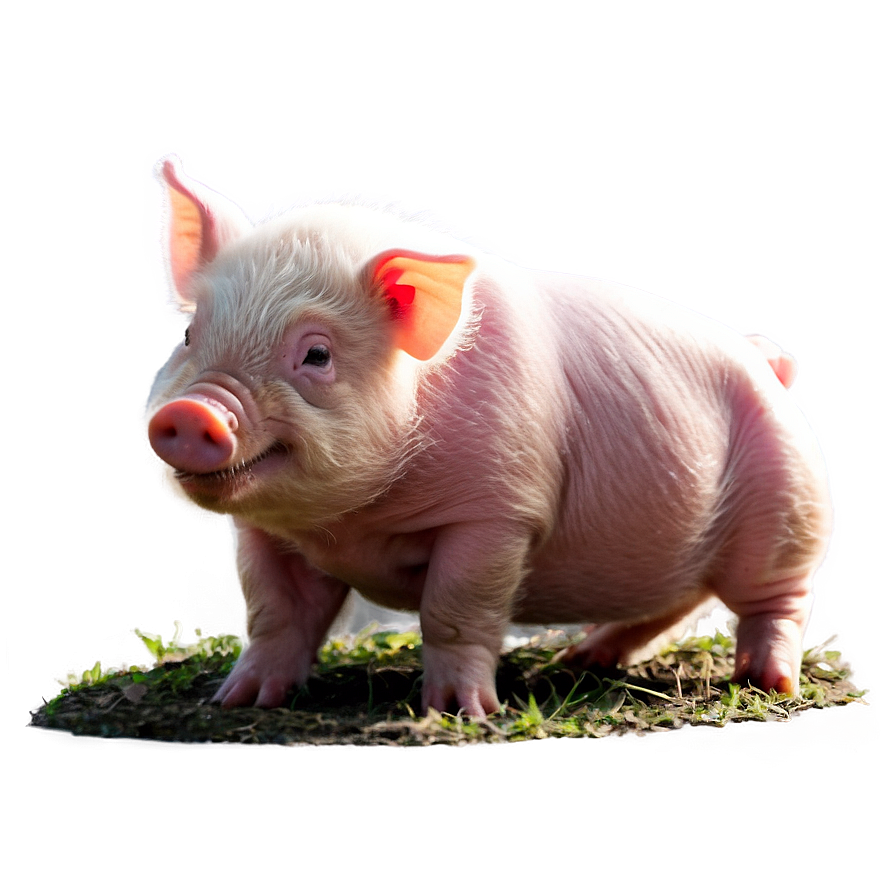 Piglet In Sunshine Png Wnr94 PNG Image