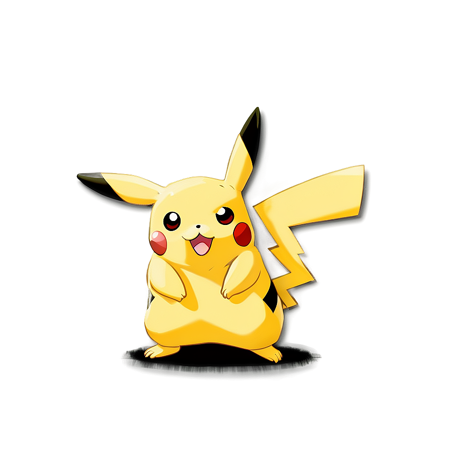 Pikachu Action Pose Transparent Png 2 PNG Image