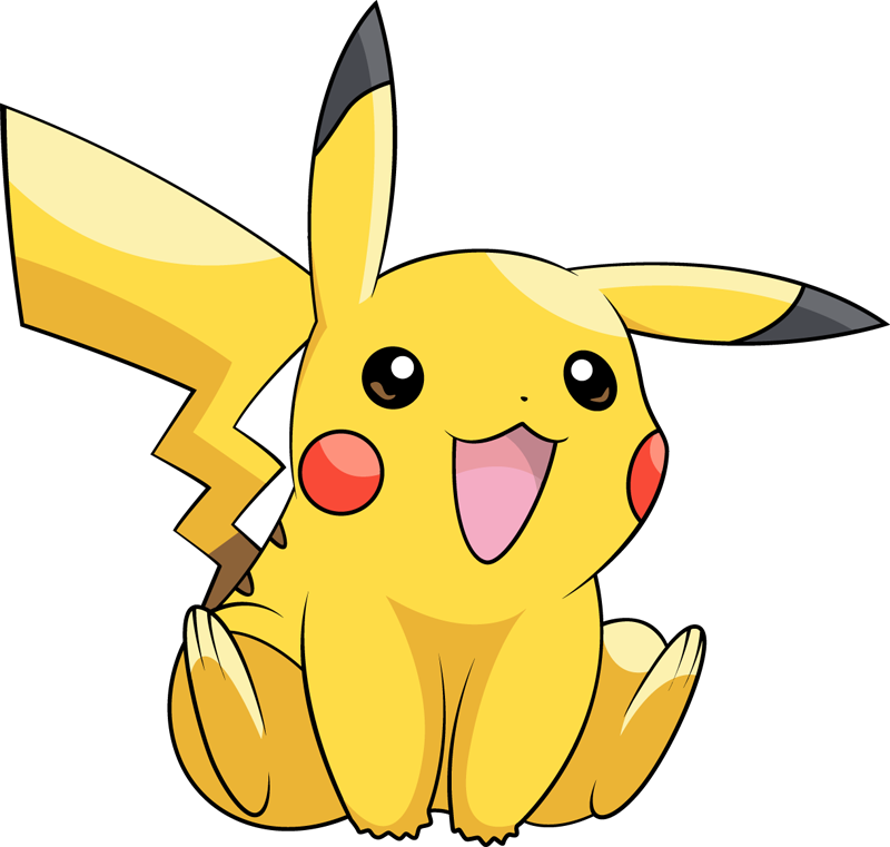 Pikachu Pokemon Animated Character PNG Image