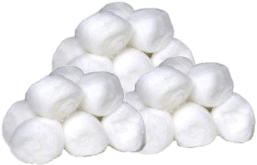 Pileof Cotton Balls PNG Image