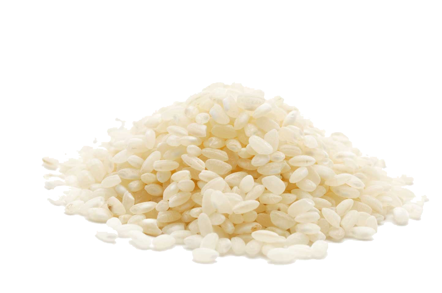 Pileof White Rice Grains PNG Image