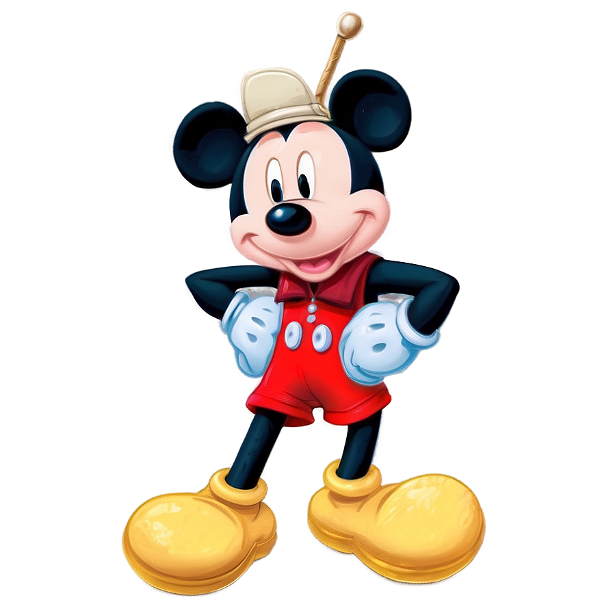 Pilot Mickey Mouse Adventure Png Owx PNG Image