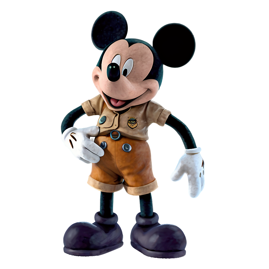 Pilot Mickey Mouse Adventure Png Pna60 PNG Image