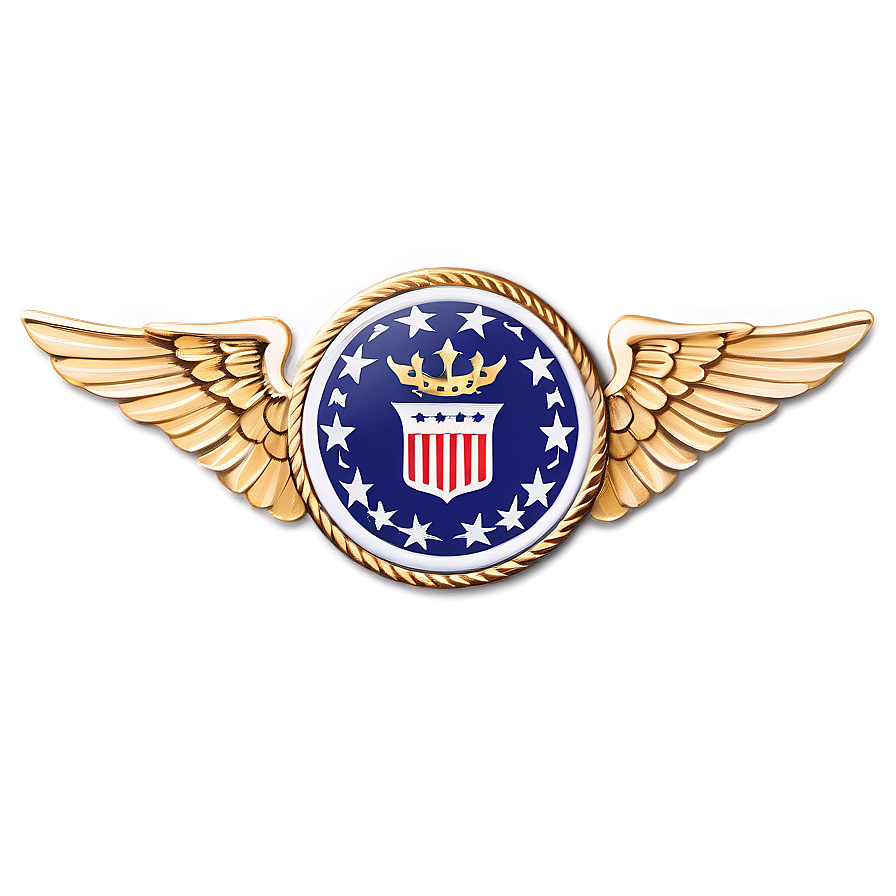 Pilot Wings Badge Png Cqd PNG Image