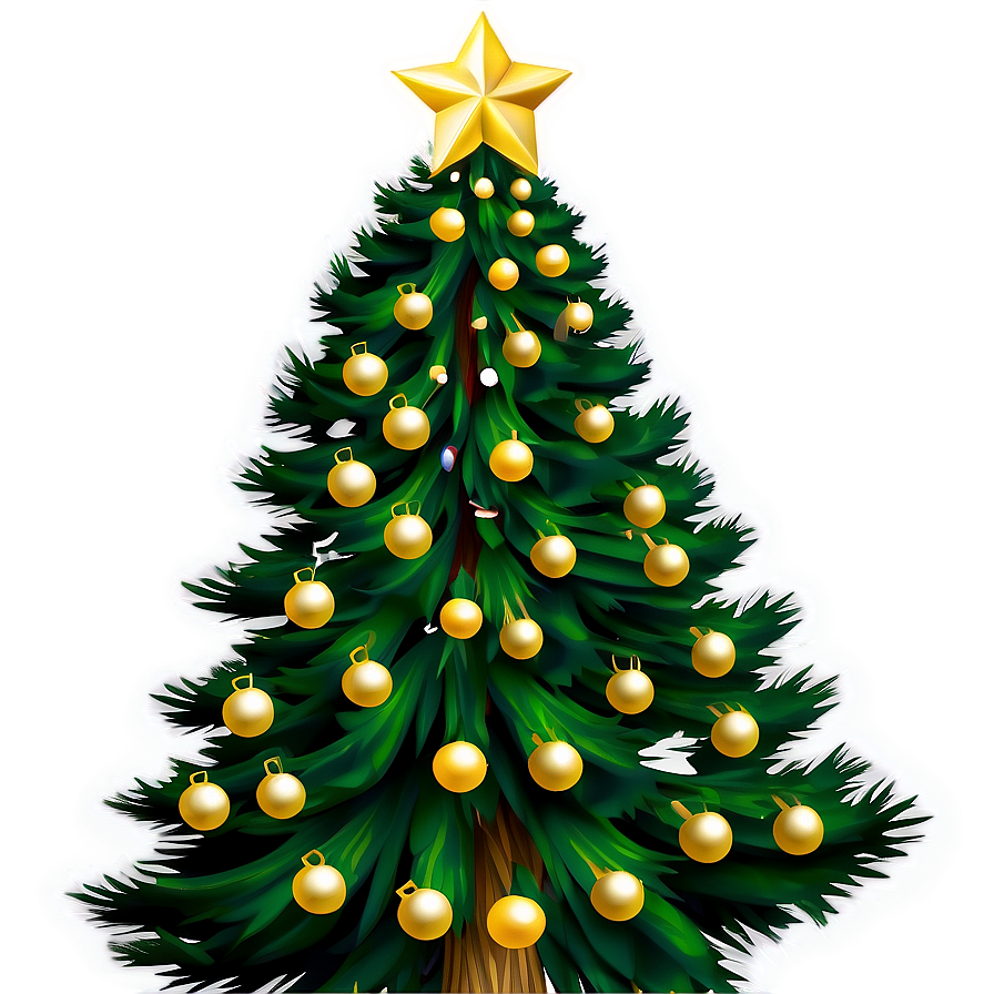 Pine Christmas Tree Png Lnh42 PNG Image