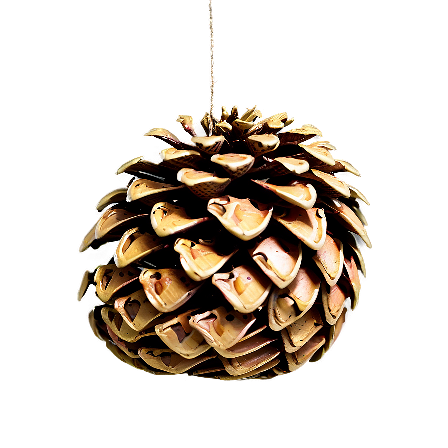 Pine Cone Bird Feeder Png Ftc PNG Image