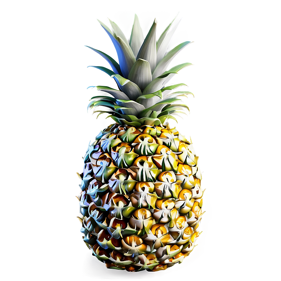 Pineapple 3d Png 05032024 PNG Image